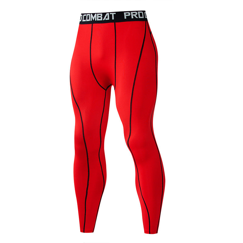 Men's Performance Compression Leggings - Fast-Dry Athletic Training Pants from Mish Mash Market