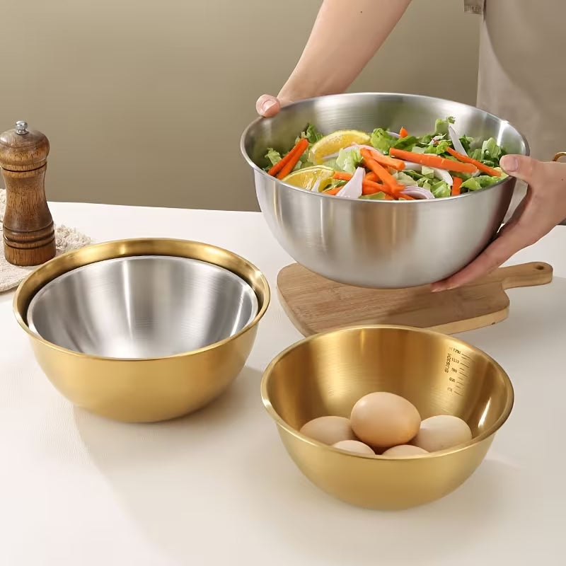 Stainless Steel Mixing Bowl Set from Mish Mash Market