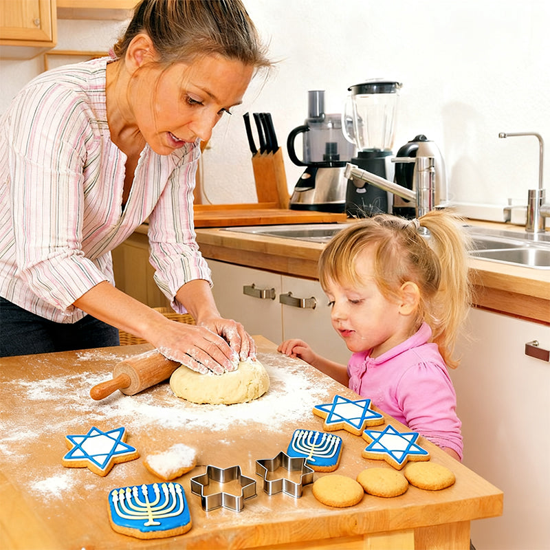 Hanukkah Cookie Cutter Set from Mish Mash Market