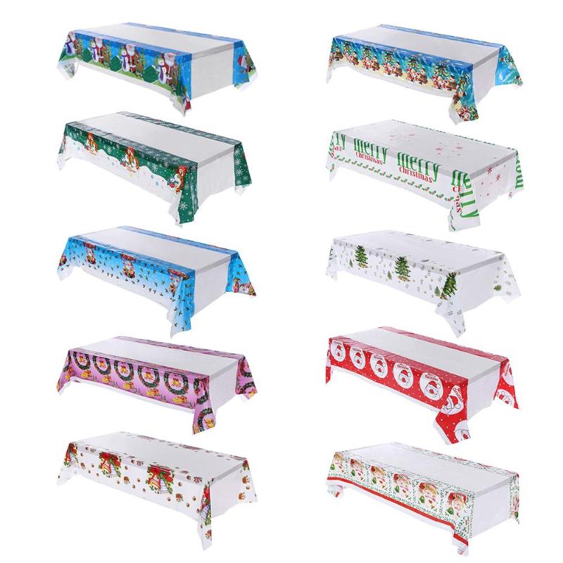 Disposable Christmas Rectangular Table Cover from Mish Mash Market