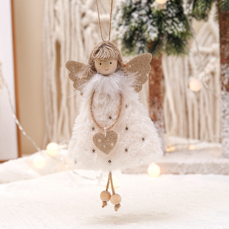 Christmas Angel Plush Ornament