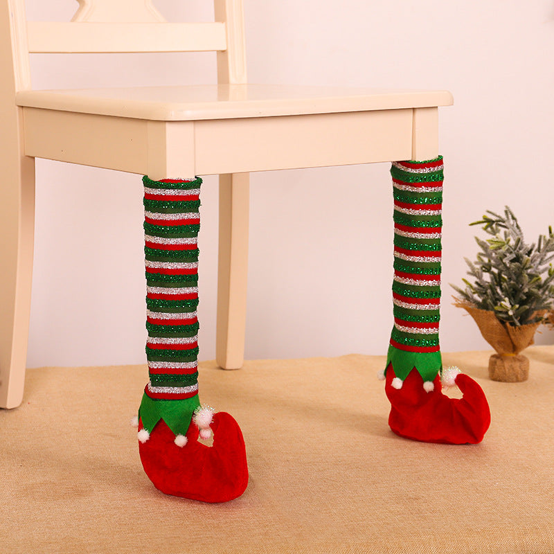 Christmas Elf Table and Chair Leg Covers from Mish Mash Market