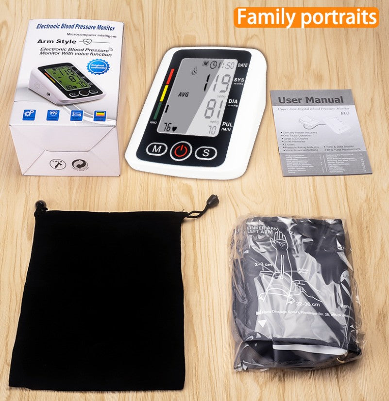 Premium Automatic Upper Arm Electronic Blood Pressure Monitor