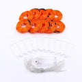 10-LED Pumpkin String Lights, 4-Foot Warm White Halloween Decor from Mish Mash Market