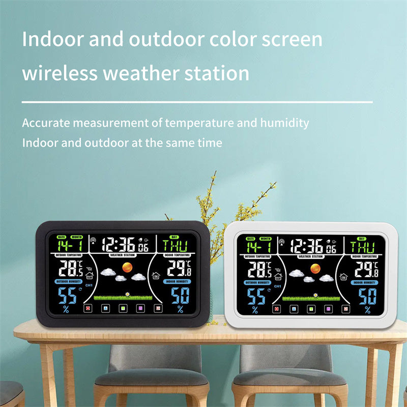 Wireless Touchscreen Weather Station & Digital Clock