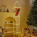 LED Climbing Santa on Ladder Decoration from Mish Mash Market