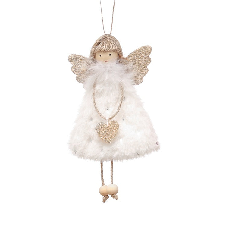 Christmas Angel Plush Ornament