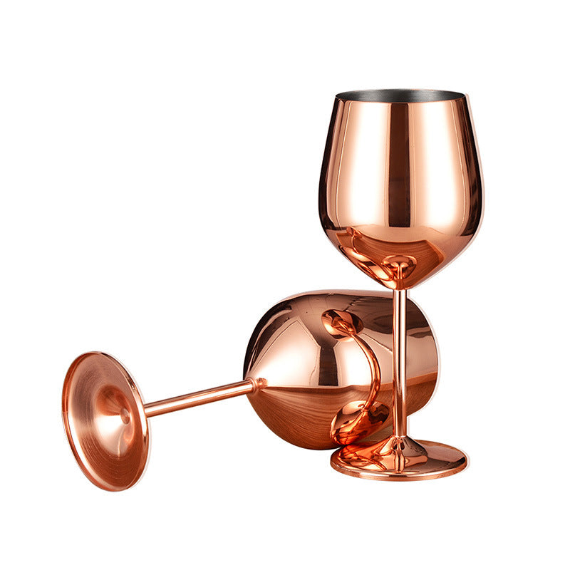 Unbreakable 17oz Stainless Steel Wine Glass – Premium Shatterproof Metal Goblet