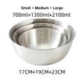 Stainless Steel Mixing Bowl Set from Mish Mash Market