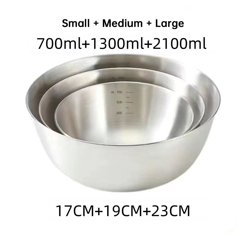 Stainless Steel Mixing Bowl Set from Mish Mash Market