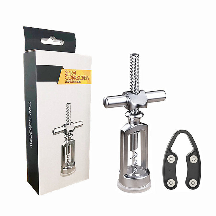 Heavy-Duty Zinc Alloy Twist Corkscrew from Mish Mash Market