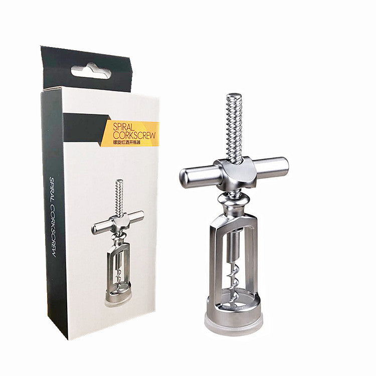 Heavy-Duty Zinc Alloy Twist Corkscrew from Mish Mash Market