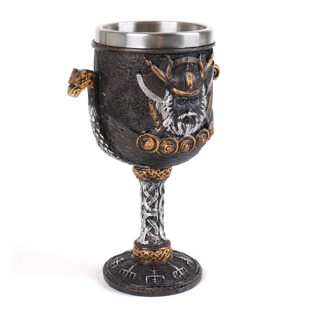 Viking Goddess Mythical Wine Goblet from Mish Mash Market