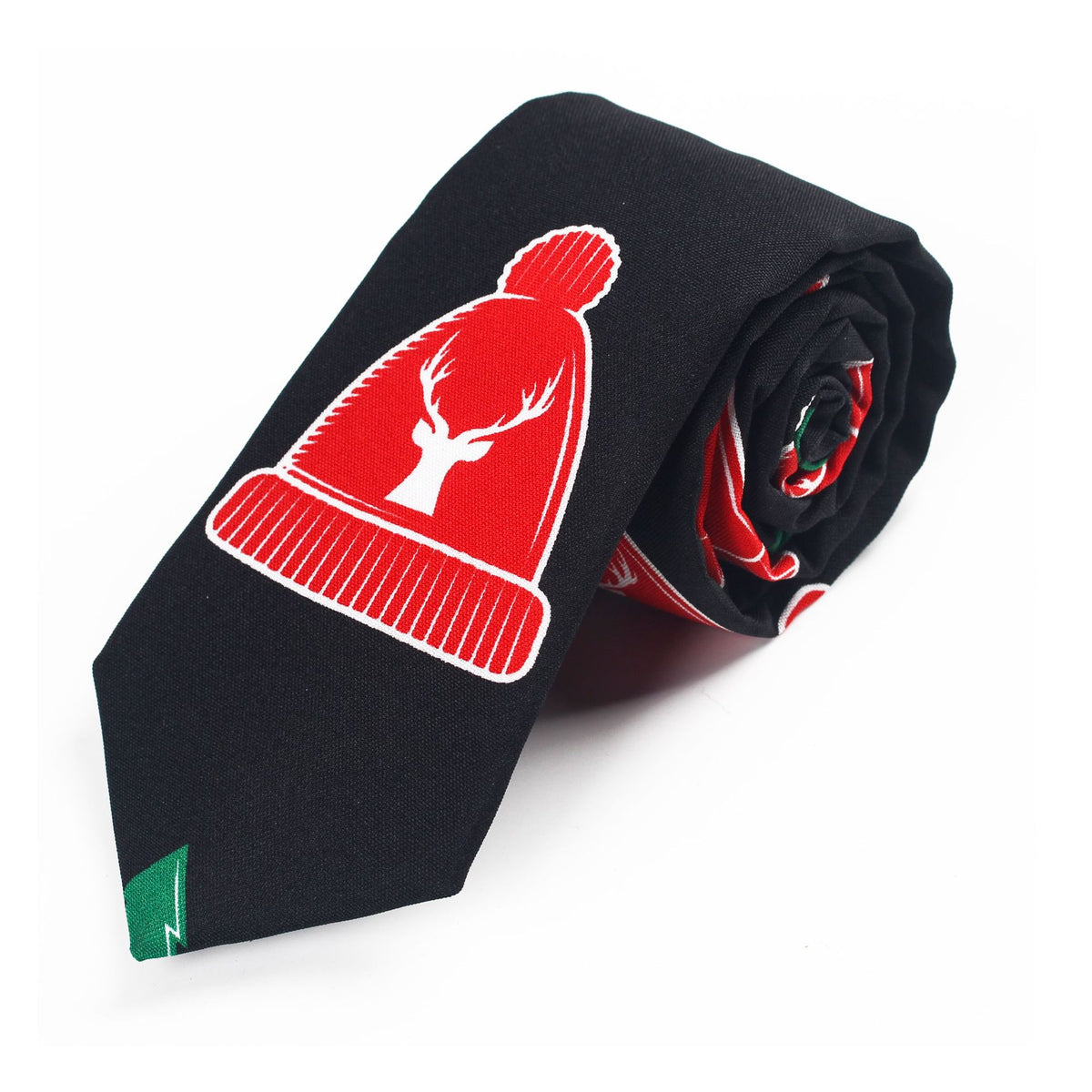 Men's and Women's Nordic Pattern Christmas Tie from Mish Mash Market
