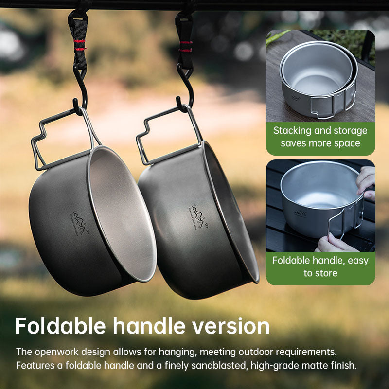 Titanium Alloy Camping Pot from Mish Mash Market