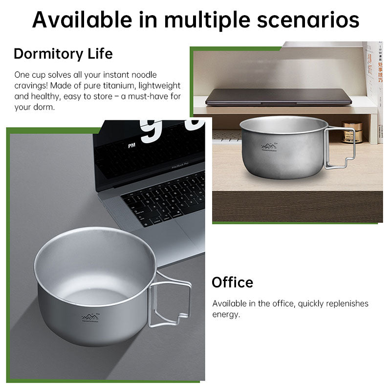 Titanium Alloy Camping Pot from Mish Mash Market