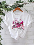 Halloween Pattern Graphic Printed Short Sleeve T-Shirt from Mish Mash Market