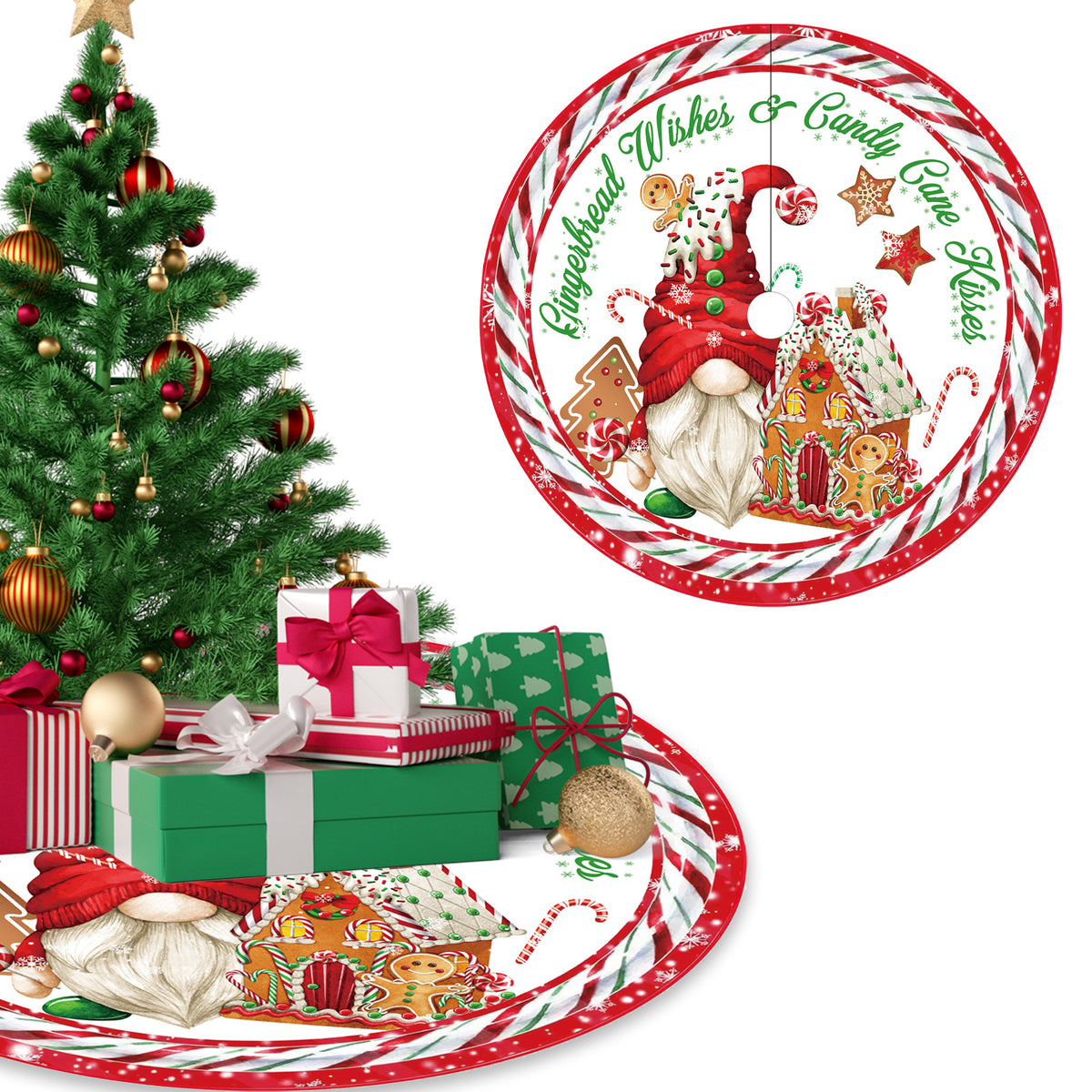 120cm Christmas Tree Skirt from Mish Mash Market