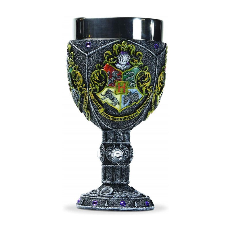 Medieval Dragon & Sigil 3D Resin Goblet - Stainless Steel Interior from Mish Mash Market