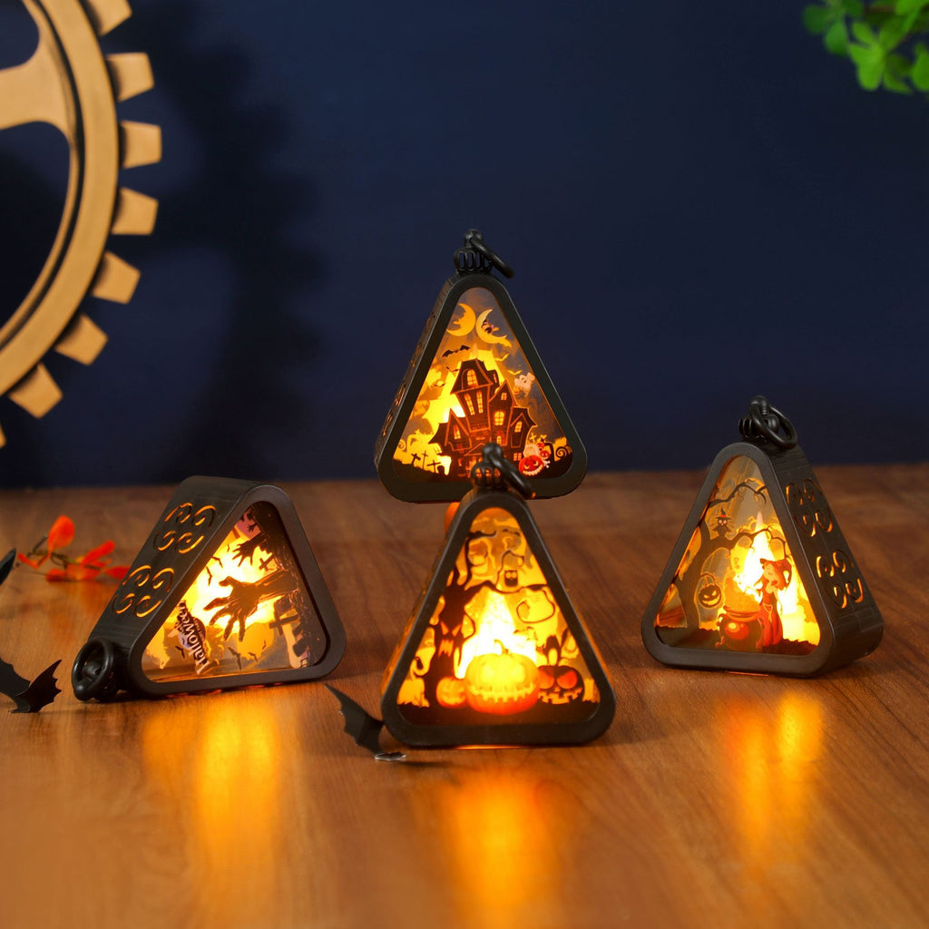 Halloween LED Handheld Lantern Ornaments from Mish Mash Market