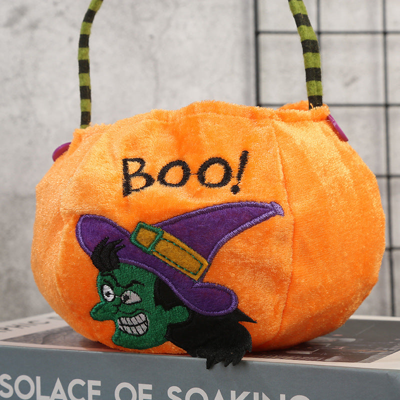 Halloween Plush Trick-or-Treat Candy Tote Bag from Mish Mash Market