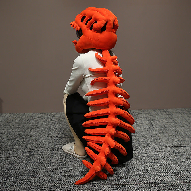 Dinosaur Skeleton Headpiece and Back Bone Cosplay Costume Prop from Mish Mash Market