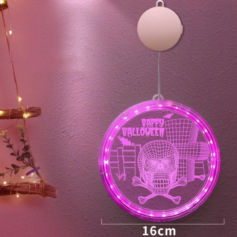 3D LED Halloween Window Hanging Light with Suction Cup from Mish Mash Market