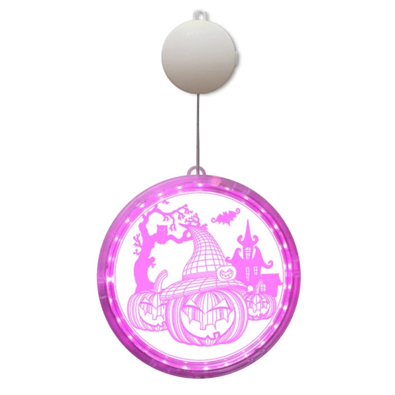 3D LED Halloween Window Hanging Light with Suction Cup from Mish Mash Market