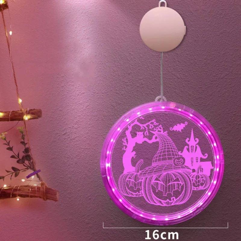 3D LED Halloween Window Hanging Light with Suction Cup from Mish Mash Market