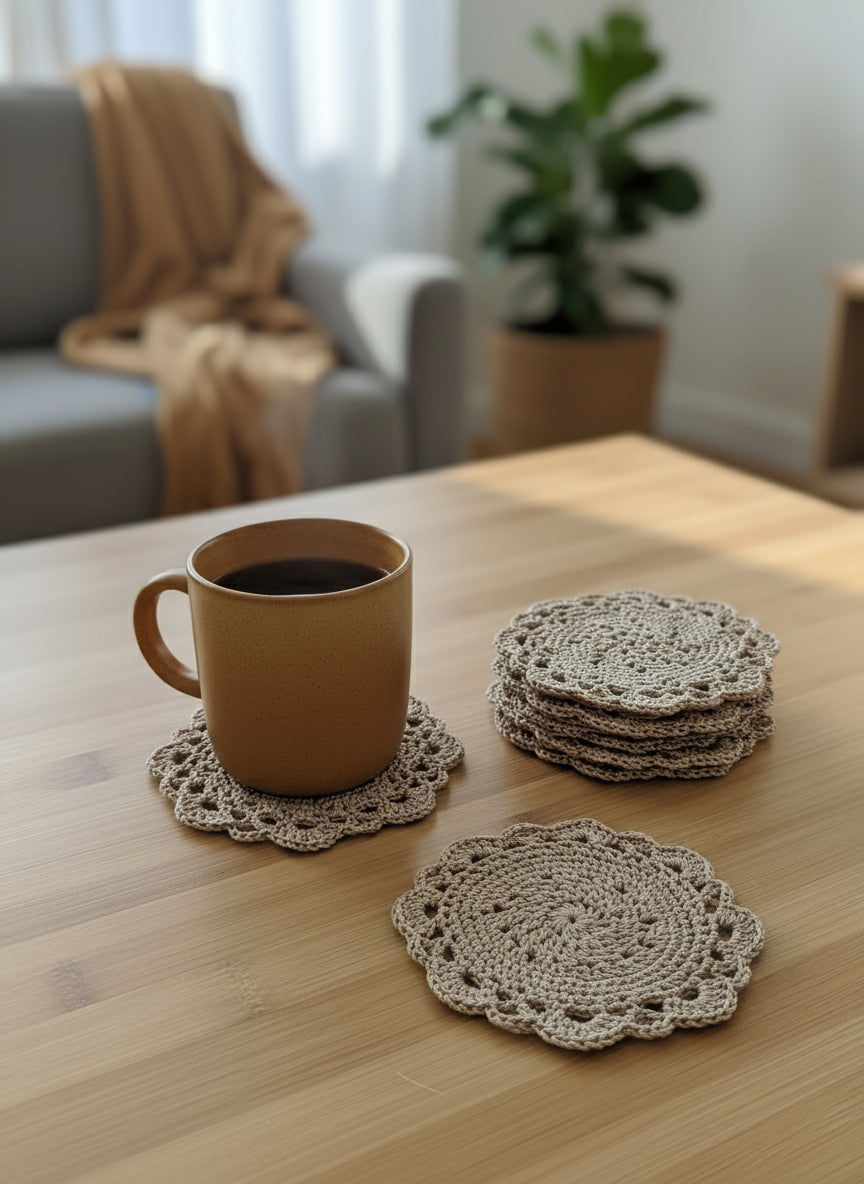 Whirly Crochet Coaster from Mish Mash Market